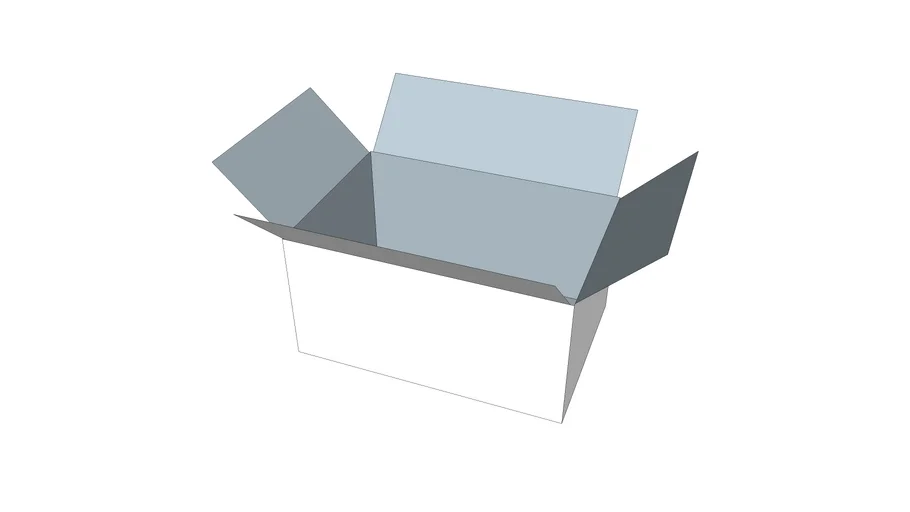Cardboard box - dynamic | 3D Warehouse