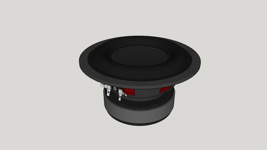 Tang Band W5-1138SMF   5-1/4" Pape Cone Subwoofer