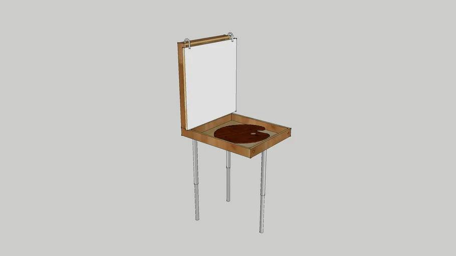 Easel+palitre