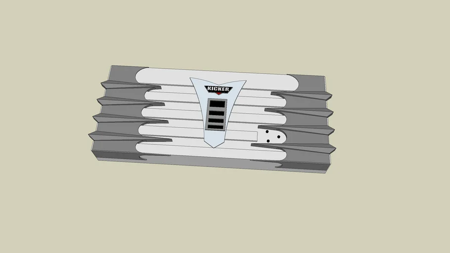 Kicker 1200.1 Amplifier
