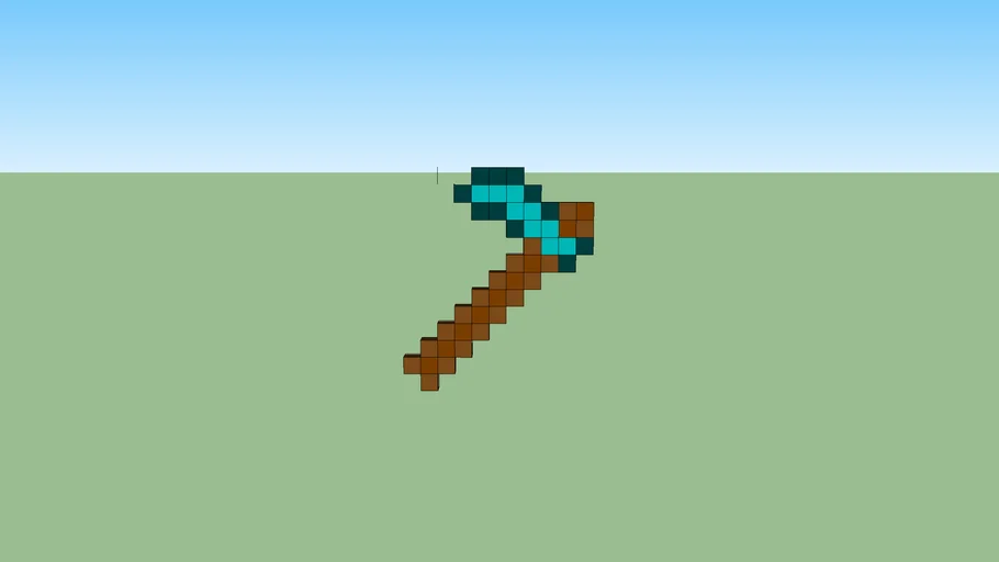 MINECRAFT DIAMOND HOE