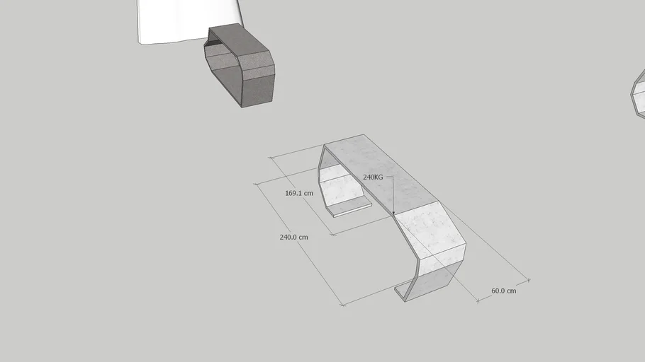 Concrete Bench