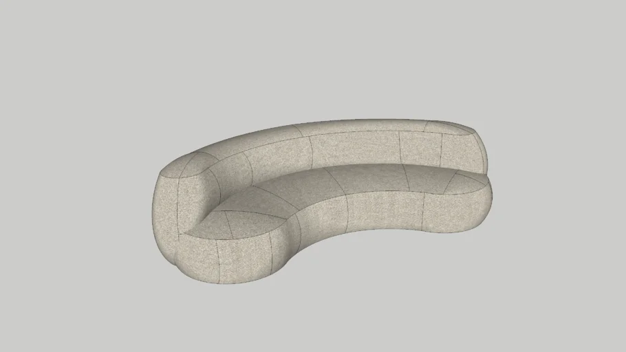 Pierre Augustin Rose Sofa