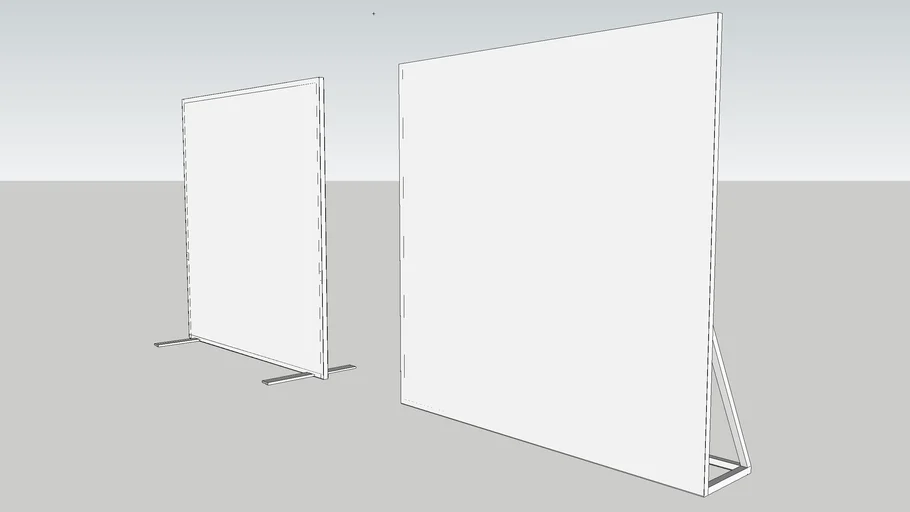 Graphic Walls with feet