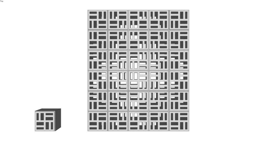 roster 20x20 cm