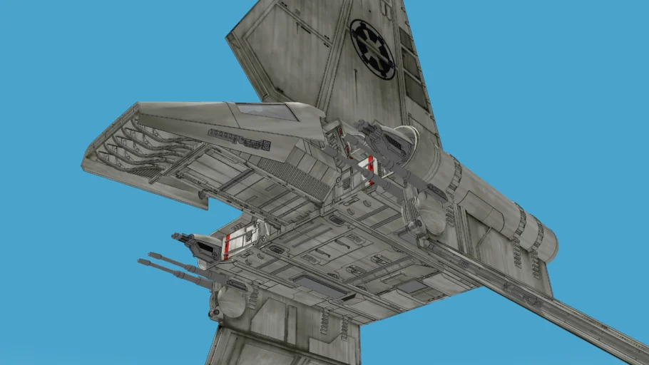 Star Wars Lambda Class T-4a Shuttle