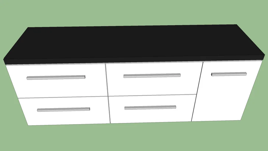 Cocina Cajon horizontal y vertical