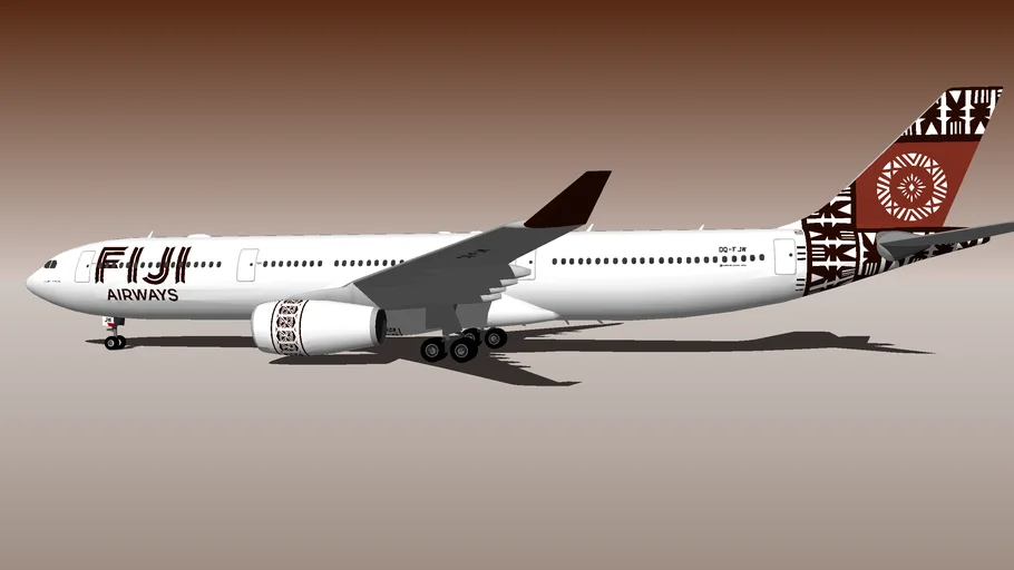 Fiji Airways Airbus A330-343 DQ-FJW "Island of Rotuma" (2016)