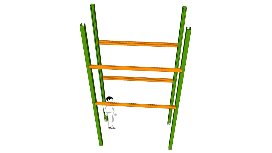 Pallet Rack | 3D Warehouse