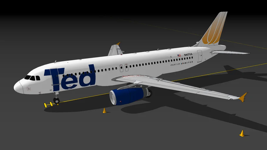 Ted (United Airlines) Airbus A320-232 (2006)
