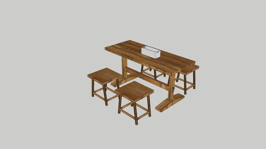 WOODEN TABLE