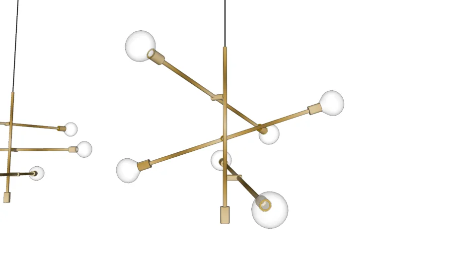 West Elm Mobile Chandelier Large