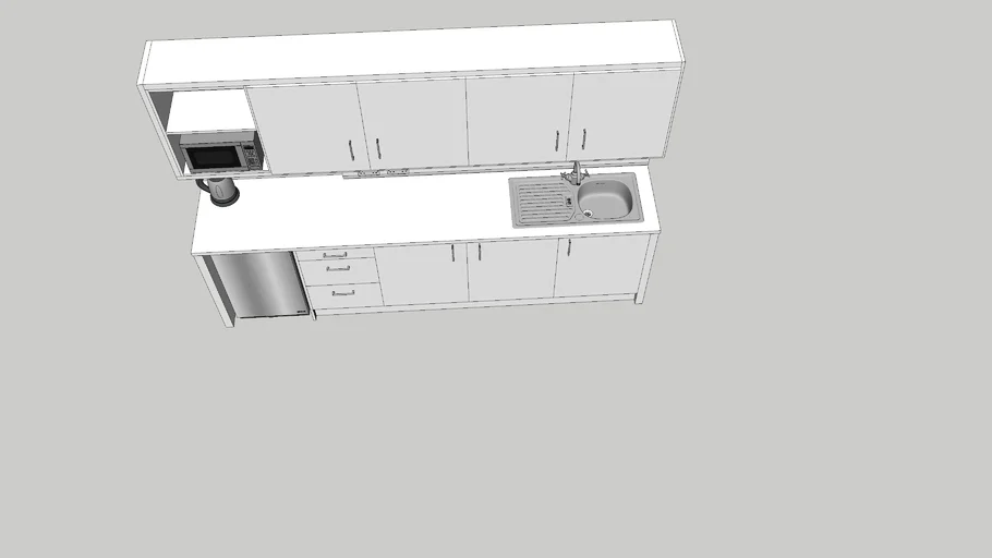 small kitchenette 