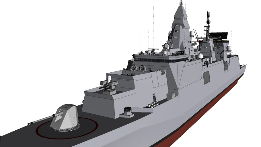 MKS180 Frigate (Modified based on Original Design Concept)
