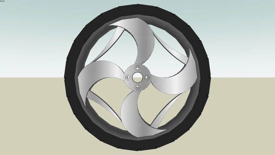 CUSTOM WHEEL 22' | 3D Warehouse