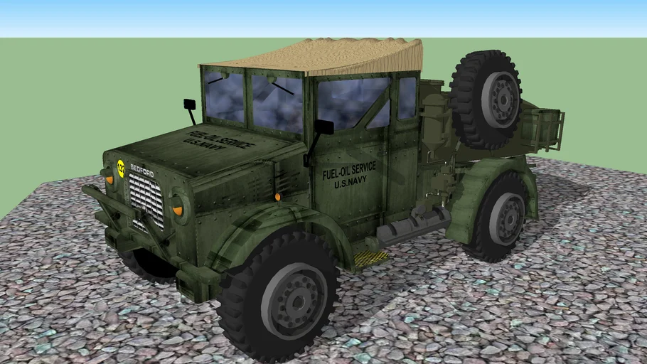 Bredford Tanker 4x2 Military