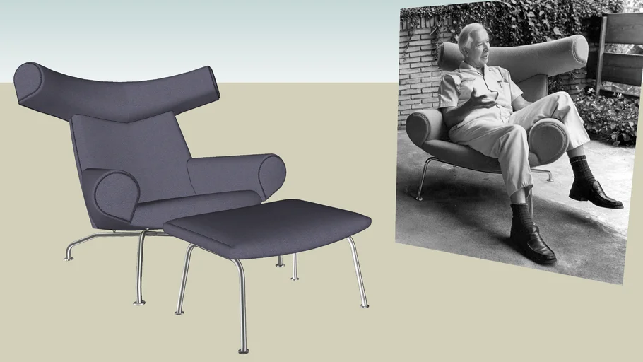 Ox Chair. Hans Wegner