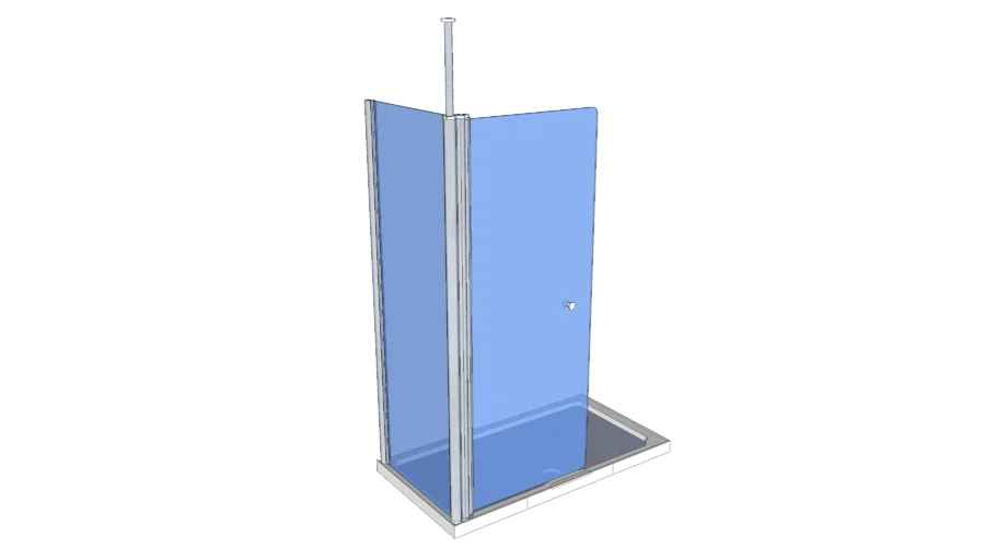 UniLine Open walk in shower and tray