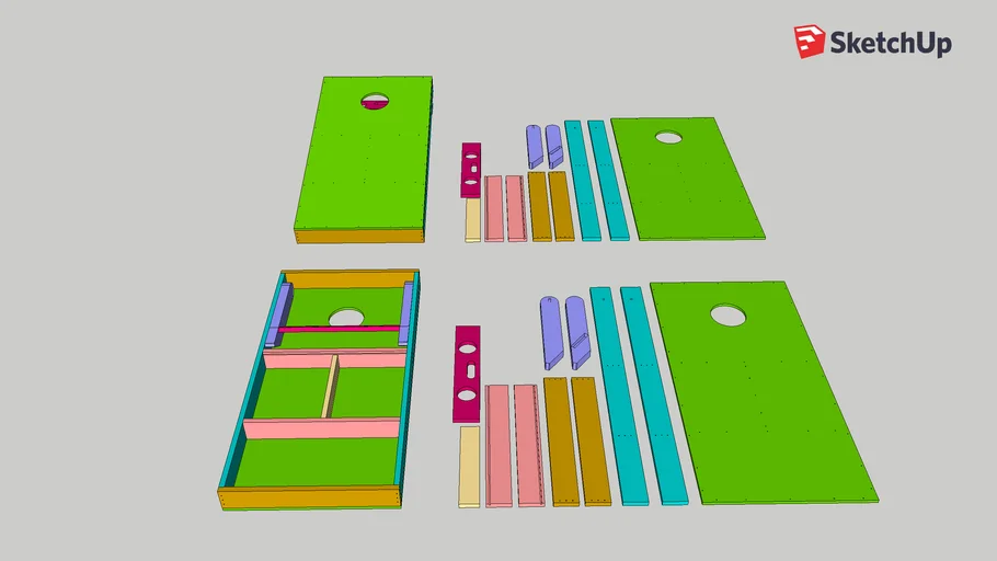 ACA / ACO Standard Cornhole Boards