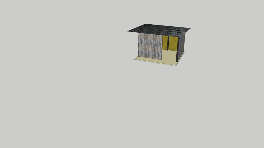 small loafing shed