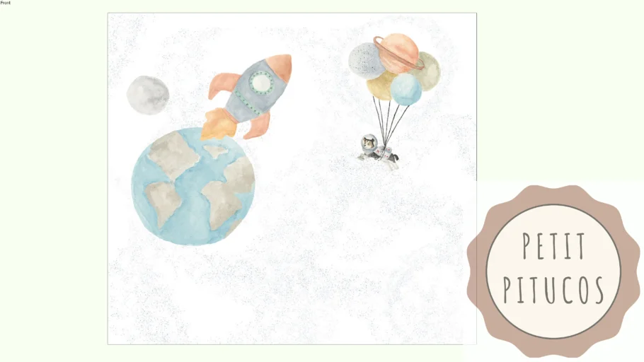 Papel parede Astronauta