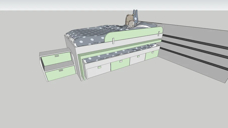 Modern Kid's Bed