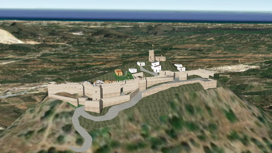Castillo de Ambra. Pego