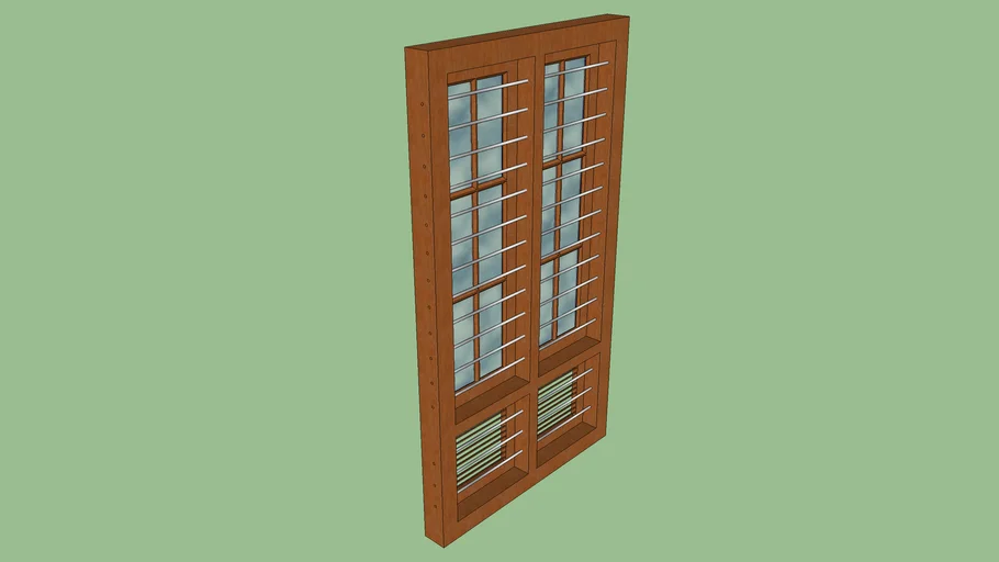 DIBAC FRENCH WINDOW-2 LEAF - KERALA