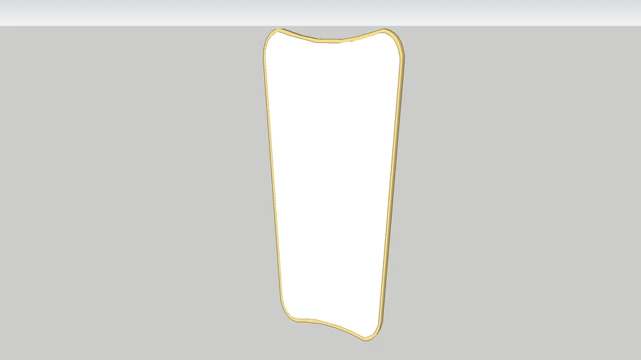 Miroir Gio Ponti F.A. 33 - 146 cm