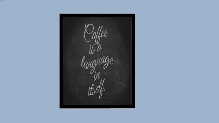 Instant download Printable , Chalkboard Coffee Lover Print, for those who love Coffee