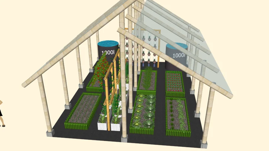 Invernadero 6x8m