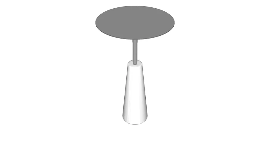 MESA CONCRETUM TAMPO AÇO