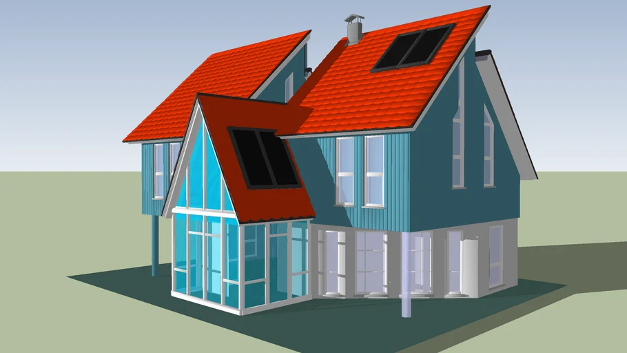 Urban dwelling mansion house design