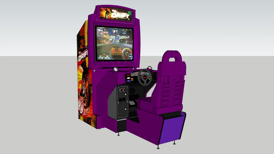 The Fast and the Furious: Tokyo Drift Arcade Game (39 Inch)