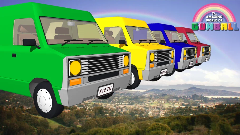 The Amazing World of Gumball Van