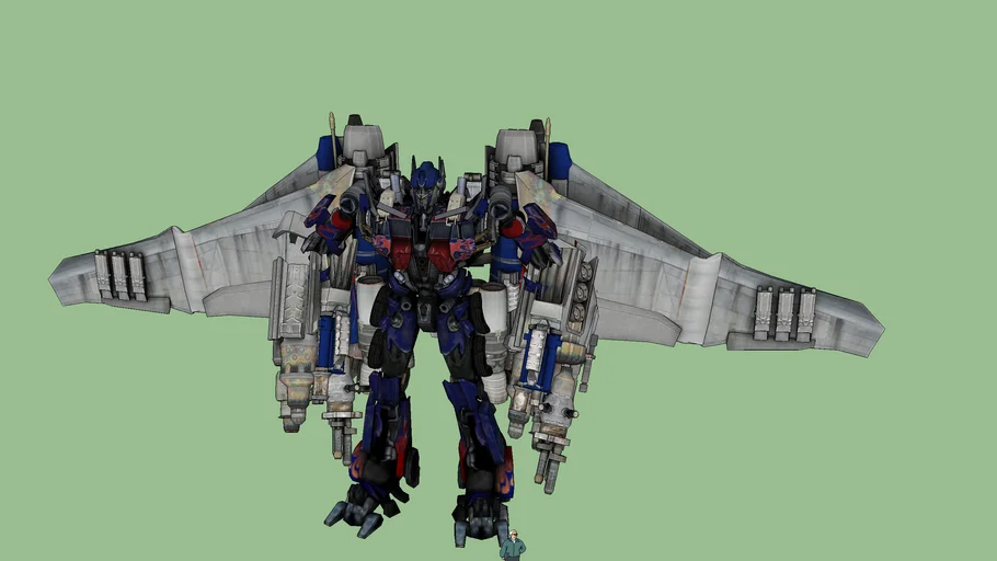 Transformers 3 Optimus Prime w/ jetpack