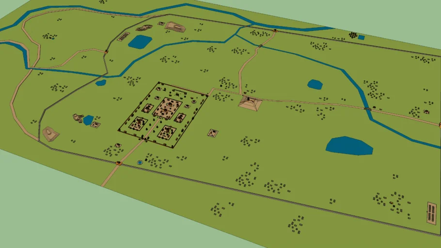 Vijaya citadel of Champa Kingdom in 14th century