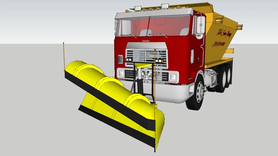 Kenworth Flat Nose Plow/Sander