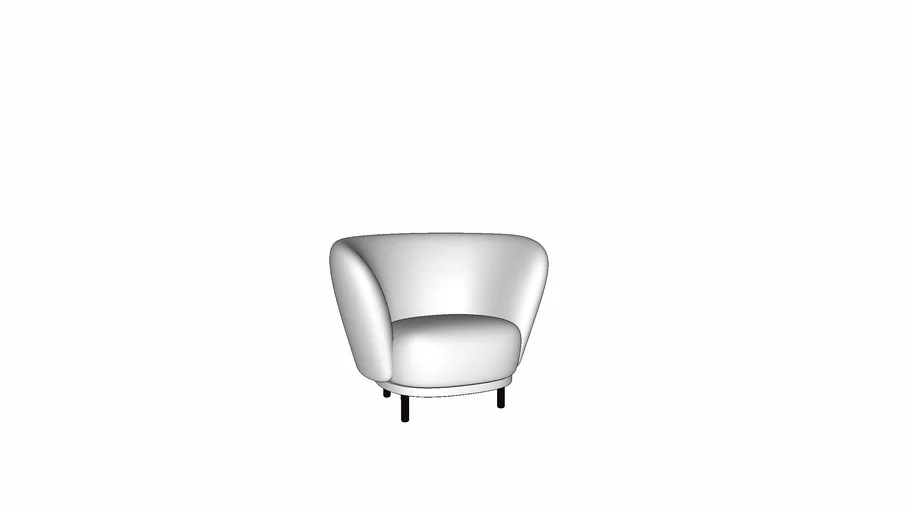 Massproductions dandy armchair