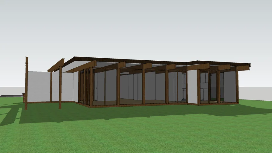 Mid Century Modern House 5 | 3D Warehouse