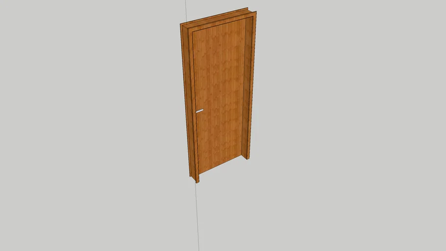 Porta de madeira 2,09 x 0,79