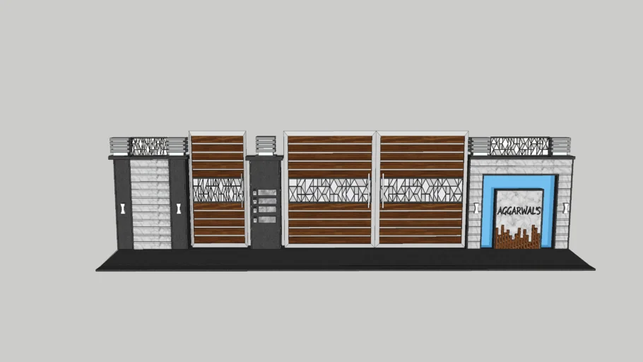boundary wall design