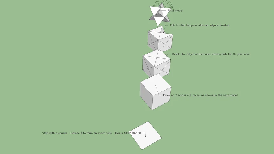 How-to on star shape