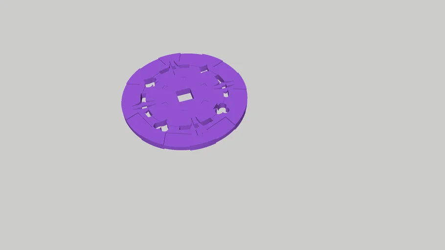3D printable Poker Chip