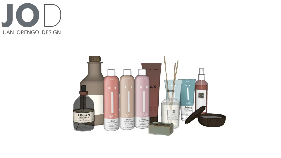 toilet shampoo set accesories