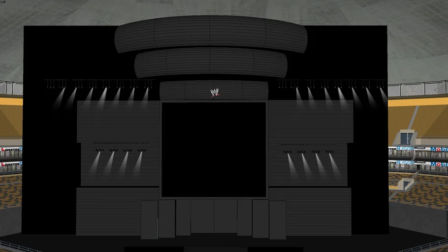 WWE Breaking Point 2009 stage