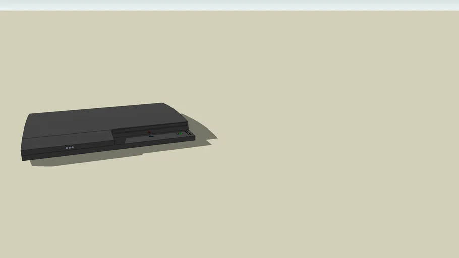 Playstation 3 | 3D Warehouse