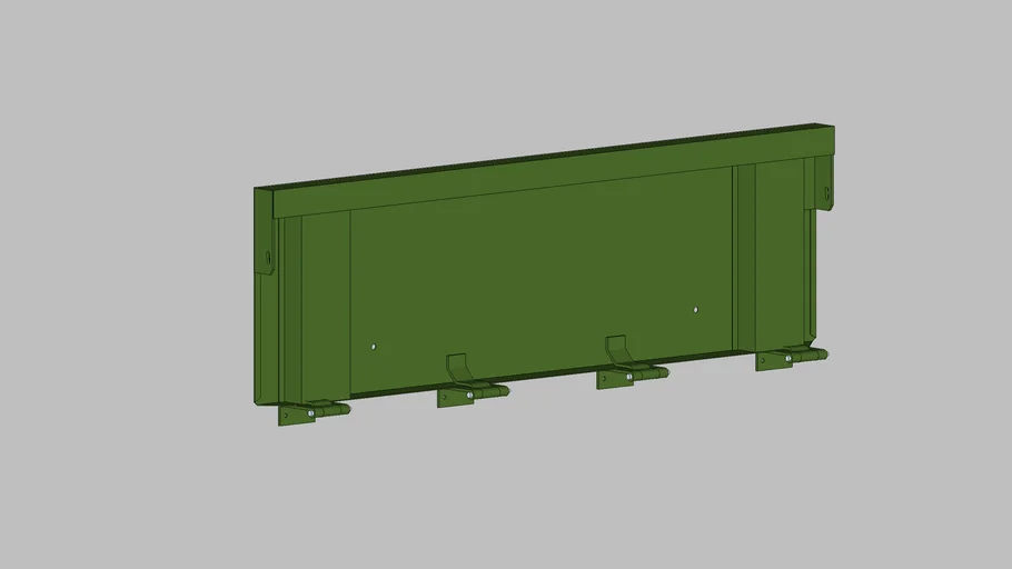 M715 Tailgate Sans "Jeep" Lettering