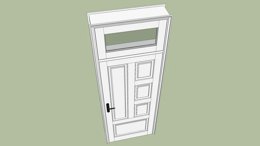 CỬA ĐI PANO GỖ TỰ NHIÊN - DOOR