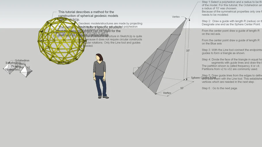 geodesicDome Tutorial 1a